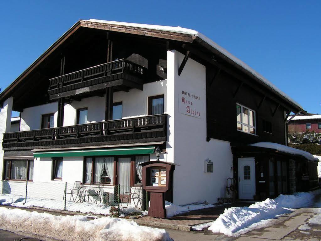 Hotel Garni Haus Alpine Ruhpolding Exterior foto